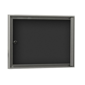 undefined, Schaukasten für den Innenbereich Außentiefe 27 mm für DIN A3, Rückwand grau, Schaukasten für den Innenbereich, Außentiefe 27 mm, für DIN A3, Rückwand grau