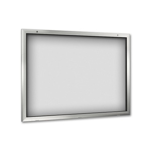 undefined, Schaukasten für Innen- und Außenbereich Türöffnung um 180° nach unten für DIN A0, Rückwand reinweiß RAL 9010, Schaukasten für Innen- und Außenbereich, Türöffnung um 180° nach unten, für DIN A0, Rückwand reinweiß RAL 9010