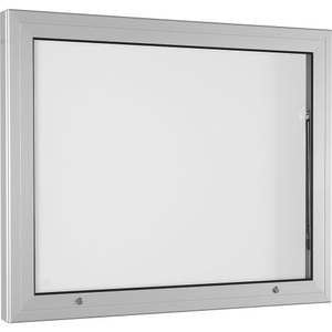 undefined, Schaukasten Türöffnung 90° nach oben für Format DIN A1, Rückwand reinweiß, Schaukasten, Türöffnung 90° nach oben, für Format DIN A1, Rückwand reinweiß