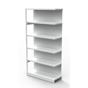 undefined, Büro-Steckregal, mit Rückwand Regalhöhe 1900 mm Anbauregal, Breite x Tiefe 760 x 300 mm, Komplettregal PROGRESS 500 T, Anbaufeld, mit Rückwand, H 1900 x B 750 x T 340 mm