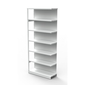 undefined, Büro-Steckregal, mit Rückwand Regalhöhe 2250 mm Anbauregal, Breite x Tiefe 960 x 400 mm, Komplettregal PROGRESS 500 T, Anbaufeld, mit Rückwand, H 2250 x B 960 x T 440 mm