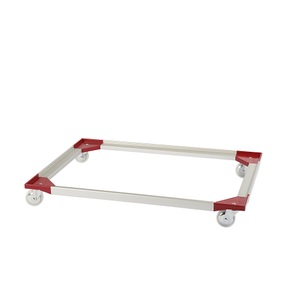 undefined, Fahrgestell, Kunststoffecken mit steckbaren Aluprofilen 1210 x 810 mm Polypropylenräder, ab 5 Stk, Aluminium-Fahrgestell, 1210 x 810 mm, Polypropylenräder, ab 5 Stk