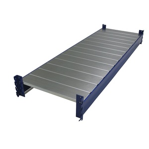 undefined, Schwerlastregal-Fachebene Traversenlänge 1800 mm LxT 1800 x 600 mm, enzianblau RAL 5010, 