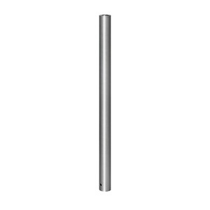 undefined, Edelstahl-Sperrpfosten, Edelstahl-Sperrpfosten, mit Flachkopf, zum Einbetonieren mit Bodenanker, Ø 76 mm