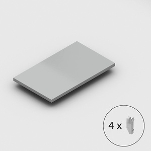 EUROKRAFT, EUROKRAFT Fachboden für Steckregal Ausführung leicht BxT 1000 x 600 mm, eurokraft pro Fachboden für Steckregal, Ausführung leicht, BxT 1000 x 600 mm