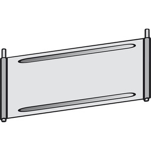 undefined, Trennblech für Fächer-Regal verzinkt für Fachboden, BxT 1000 x 400 mm, hofe Trennblech für Fächer-Regal, verzinkt, für Fachboden, BxT 1000 x 400 mm