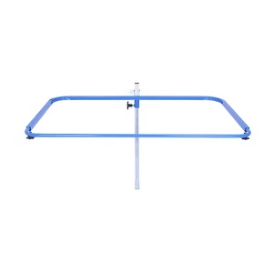 EUROKRAFTpro, Großvolumen-Müllsackhalter, eurokraft pro Großvolumen Wertstoffsammler, Stahl, für Volumen 2500 l, 1-fach-Wandkonsole
