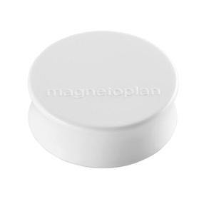 magnetoplan, Ergo-Magnet, magnetoplan Ergo-Magnet, Ø 34 mm, VE 50 Stk, weiß