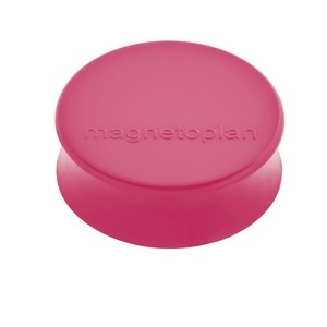 magnetoplan, Ergo-Magnet, magnetoplan Ergo-Magnet, Ø 34 mm, VE 50 Stk, pink