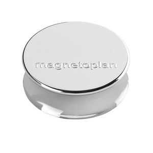 magnetoplan, magnetoplan Ergo-Magnet Ø 34 mm, VE 50 Stk silber, magnetoplan Ergo-Magnet, Ø 34 mm, VE 50 Stk, silber