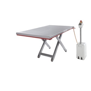 Flexlift, Flexlift Flachform-Hubtisch, Baureihe G Tragfähigkeit 1500 kg, Hubbereich 90 - 750 mm LxB 1450 x 1150 mm, 230 V Wechselstrom, 