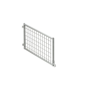 undefined, Gittertrennwand für Industrie-Gitterbox, mittelhohe Bauform steingrau RAL 7030, Gittertrennwand, für Industrie-Gitterbox, mittelhohe Bauform, steingrau RAL 7030