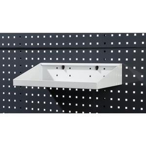 EUROKRAFT, EUROKRAFT Ablageboden lichtgrau BxT 450 x 250 mm, eurokraft pro Ablageboden, lichtgrau, BxT 450 x 250 mm