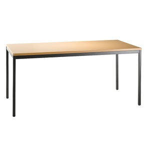 LENA - Schreibtisch, höhenverstellbar BxT 1600 x 800 mm, 2 Unterschränke möglich Buche-Dekor