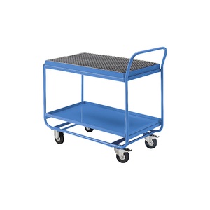 EUROKRAFT ACTIVE GREEN, EUROKRAFT ACTIVE GREEN Tischwagen mit Auffangwanne, Gitterrost und Ablasshahn lichtblau, eurokraft pro Tischwagen, mit Auffangwanne, Gitterrost und Ablasshahn, lichtblau