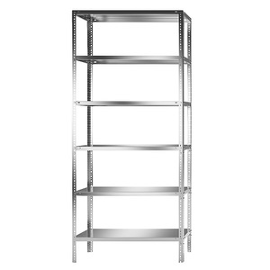 undefined, Edelstahlregal Regalhöhe 2500 mm Grundregal, Breite x Tiefe 1100 x 400 mm, Edelstahlregal, Regalhöhe 2500 mm, Grundregal, Breite x Tiefe 1100 x 400 mm