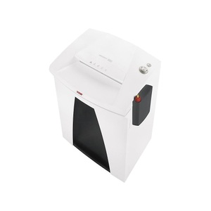 HSM, HSM Aktenvernichter SECURIO B34 Auffangvolumen 100 l, mit Öler Partikel, 12 - 13 Blatt, Aktenvernichter HSM SECURIO B34, Sicherheitsstufe 5, Partikelschnitt, 1,9 mm, 15 Blatt, weiss