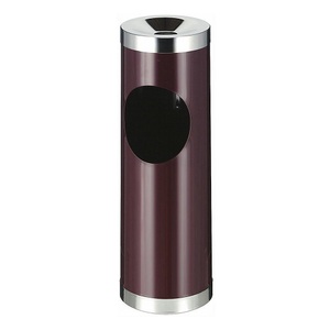 Kombiascher, ohne Inneneimer Volumen 50 l, HxØ 720 x 240 mm bordeaux