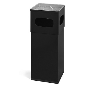 Kombiascher, Aluminium Volumen 50 l, BxHxT 300 x 820 x 300 mm schwarz