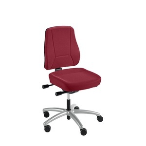 Prosedia, Prosedia Bürodrehstuhl YOUNICO PRO Rückenlehnenhöhe 540 mm rot, Prosedia Bürostuhl YOUNICO PRO, Rückenlehnenhöhe 540 mm, rot