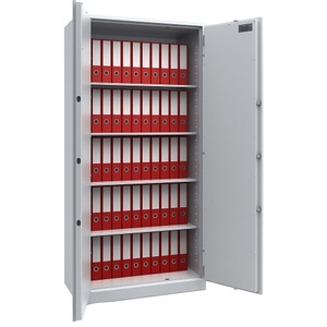 undefined, Stahlschrank, feuergeschützt Sicherheitsstufe S1 HxBxT 1950 x 950 x 500 mm, Sicherheitsschrank LIGHT, Einbruchschutz Grad S1, HxBxT 1950 x 950 x 500 mm