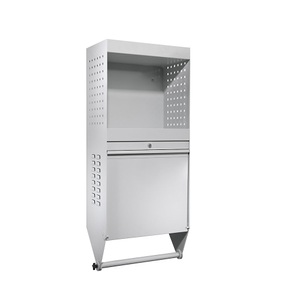 QUIPO, QUIPO Werkzeug-Hängeschrank mit abklappbarer Arbeitsfläche Ausladung max. 720 mm, Werkzeug-Hängeschrank, mit abklappbarer Arbeitsfläche, Ausladung max. 720 mm