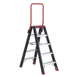 Altrex, Altrex Sicherheits-Stehleiter beidseitig begehbar 2 x 5 Stufen, Altrex Sicherheits-Stehleiter, beidseitig begehbar, 2 x 5 Stufen