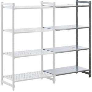 undefined, Kunststoff-Steckregalsystem Fachboden-BxT 990 x 540 mm Anbauregal, Breite 1030 mm, Boden glatt, Kunststoff-Steckregalsystem, Fachboden-BxT 990 x 540 mm, Anbauregal, Breite 1030 mm, Boden glatt