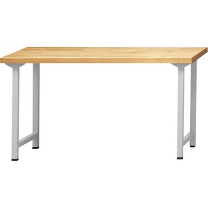 ANKE, ANKE Werkbank, stabil Grundmodell BxT 1500 x 700 mm, Buchemassivplatte, Höhe 890 mm, ANKE Werkbank, Gestellbauweise Serie V, Grundmodell, BxT 1500 x 700 mm, Buchemassivplatte, Höhe 890 mm