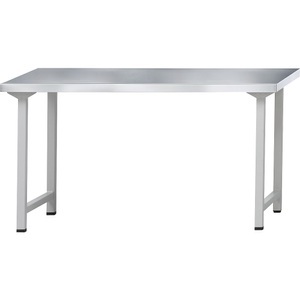 ANKE, ANKE Werkbank, stabil Grundmodell BxT 1500 x 700 mm, Stahlblechbelagplatte, Höhe 890 mm, ANKE Werkbank, Gestellbauweise Serie V, Grundmodell, BxT 1500 x 700 mm, Stahlblechbelagplatte, Höhe 890 mm