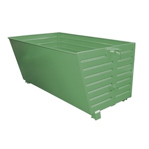 undefined, Stapel-Kippbehälter Volumen 2 m³ grün RAL 6011, eurokraft pro Stapelkipper, Volumen 2 m³, grün RAL 6011