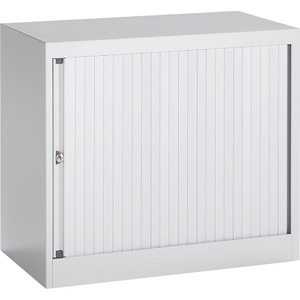 Bisley, BISLEY Euro-Rollladenschrank Breite 800 mm, 1 Fachboden lichtgrau, BISLEY Euro-Rollladenschrank, Breite 800 mm, 1 Fachboden, lichtgrau