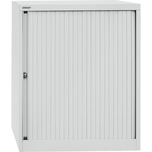 Bisley, BISLEY Euro-Rollladenschrank Breite 800 mm, 2 Fachböden lichtgrau, BISLEY Euro-Rollladenschrank, Breite 800 mm, 2 Fachböden, lichtgrau