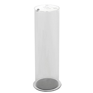 undefined, Batterie-Recycling-Behälter Volumen 37 l transparent, Sammelbehälter für Batterien, transparent, abschließbar, Volumen 37 l