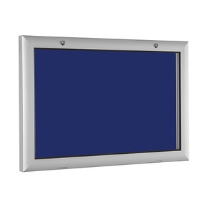 undefined, Schaukasten für Innen- und Außenbereich Türöffnung um 180° nach unten für DIN A2, Rückwand reinweiß RAL 9010, Schaukasten für Innen- und Außenbereich, Türöffnung um 180° nach unten, für DIN A2, Rückwand reinweiß RAL 9010