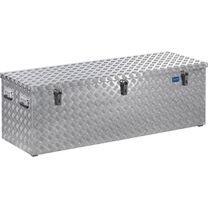 undefined, Alu-Transportkiste Riffelblech mit Gasdruckdämpfer Inhalt 375 l, Transportkiste, Aluminium-Riffelblech mit Gasdruckdämpfer, 375 l