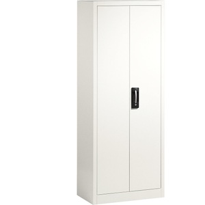CP, CP Stahlschrank mit Flügeltüren HxBxT 1950 x 800 x 420 mm verkehrsweiß, 