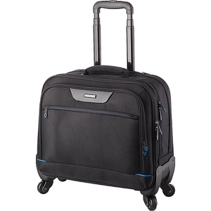 undefined, Business-Laptop-Trolley Laptopfach gepolstert schwarz, Business-Laptop-Trolley, Laptopfach gepolstert, schwarz