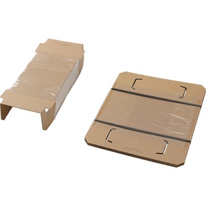 undefined, Fixierverpackung mit Fixiereinlage und Umkarton, VE 25 Stk für Packmaß LxBxH 360 x 240 x 100 mm, 