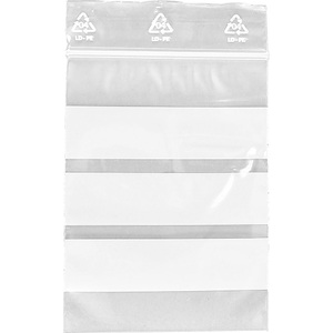 undefined, Druckverschluss-Beutel mit Beschriftungsfeld, Stärke 50 µm, VE 1000 Stk BxL 40 x 60 mm, 