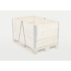 undefined, Rahmenverriegelung, Rahmenverriegelung, VE 10 Stk, für 3 Palettenaufsatzrahmen