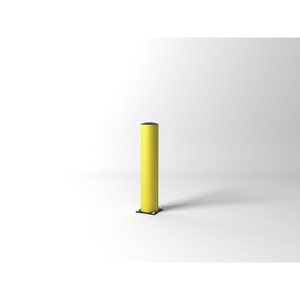 undefined, FLEX IMPACT Rammschutzpoller Durchmesser Ø 200 mm Höhe 1000 mm, FLEX IMPACT Rammschutzpoller, Ø 200 mm, Höhe 1000 mm, gelb, verzinkte Bodenplatte