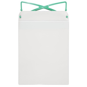 undefined, Einstecktasche, magnetisch mit Haken und Magnetstreifen, für Papierformat DIN A5 HxB 260 x 155 mm, Hochformat, VE 25 Stk, 