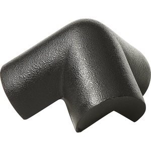 SHG, SHG Knuffi® Schutzecke Typ A, 3D, VE 4 Stk schwarz, Schutzecke, 3-schenkelig, schwarz