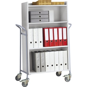 undefined, Bürowagen für Ordner, Tragfähigkeit 150 kg LxBxH 950 x 455 x 1380 mm, Bürowagen, für Ordner, Tragfähigkeit 150 kg, LxBxH 950 x 455 x 1380 mm