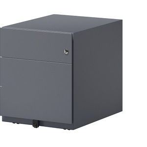 Bisley, BISLEY Rollcontainer Note™, mit 1 Hängeregistratur, 1 Universalschublade HxBxT 495 x 420 x 565 mm, mit Griffleiste anthrazitgrau, BISLEY Rollcontainer Note?, mit 1 Hängeregistratur, 1 Universalschublade, HxBxT 495 x 420 x 565 mm, mit Griffleiste, anthrazitgrau