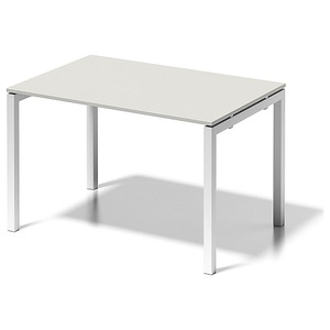 Bisley, BISLEY Schreibtisch CITO, U-Gestell HxBxT 740 x 1200 x 800 mm Gestell weiß, Platte grauweiß, BISLEY Schreibtisch CITO, U-Gestell, HxBxT 740 x 1200 x 800 mm, Gestell weiß, Platte grauweiß
