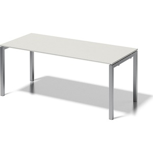 Bisley, BISLEY Schreibtisch CITO, U-Gestell HxBxT 740 x 1800 x 800 mm Gestell silber, Platte grauweiß, BISLEY Schreibtisch CITO, U-Gestell, HxBxT 740 x 1800 x 800 mm, Gestell silber, Platte grauweiß