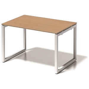 Bisley, BISLEY Schreibtisch CITO, O-Gestell HxBxT 740 x 1200 x 800 mm Gestell weiß, Platte Buche, BISLEY Schreibtisch CITO, O-Gestell, HxBxT 740 x 1200 x 800 mm, Gestell weiß, Platte Buche