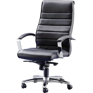 Topstar, Topstar Chefsessel Leder schwarz Armlehnen mit Lederbezug, Topstar Chefsessel, Leder schwarz, Armlehnen mit Lederbezug